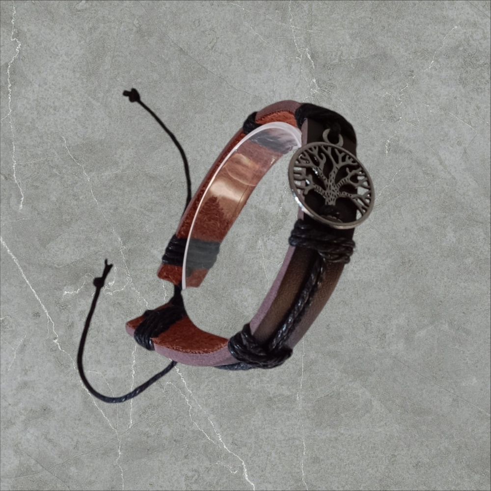 Tree of Life Leather Bracelet